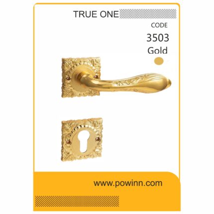 دستگیره رزت ترووان مد ل 3503 طلایی