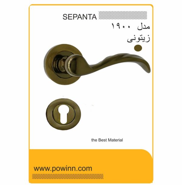 دستگیره رزت سپنتا کد 1900 زیتونی سوییچی